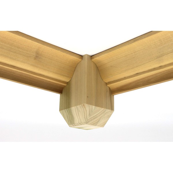 2 3/4" x 4 1/2" Poplar (Paint Grade) Inside Corner