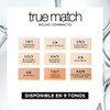 L'Oréal Paris, True Match Polvo, Polvo Compacto Acabado Natural, Hidratante