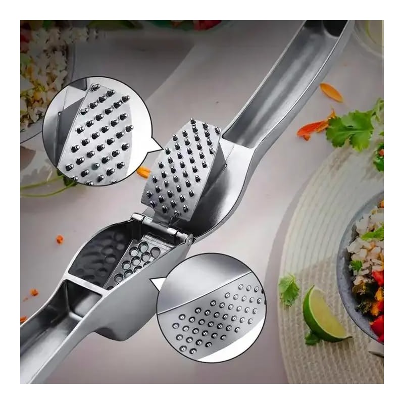 Ultra Premium Garlic Press – Heavy-Duty Garlic & Ginger Crusher