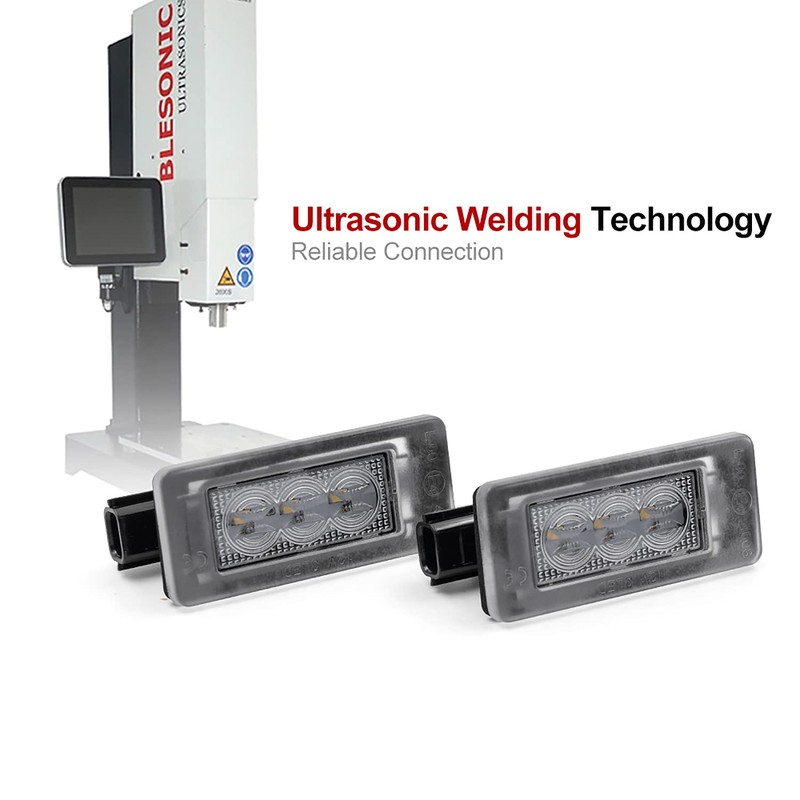 Luces LED para matrícula compatibles con Ni-ssan Altima Versa Sentra