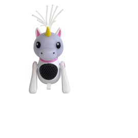 Jambrites - Unicorn Jambrite - Fiber Optic Wearable Interactive Bluetooth Speaker Pet