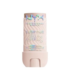 Nyx Professional Makeup, Buttermelt Glaze Stix. Iluminador en barra para cuerpo y rostro. Fórmula ultraligera con textura cremosa y vegana. Tono: Big 