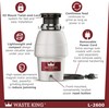 Waste King Legend Series Continuous Feed Garbage Disposal for Kitchen