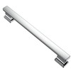 Alzassbg 10 Pack Polished Chrome Cabinet Pulls, 6-1/4 Inch(160mm) Hole