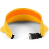 styleBREAKER 04023097 Women's Paper Straw Visor Cap Plain Adjustable Sun