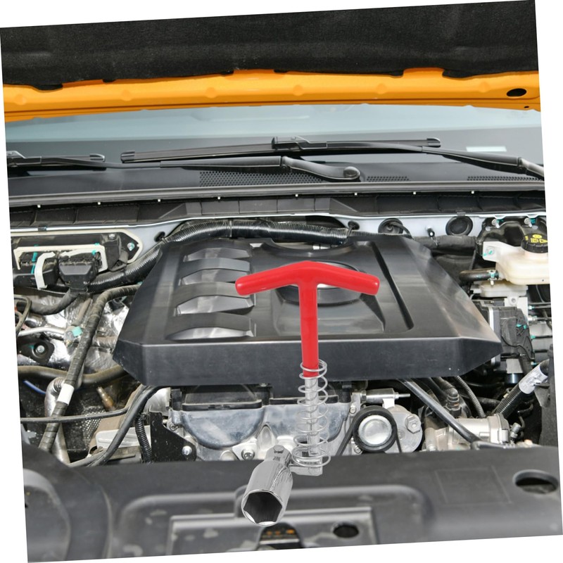 GRIRIW Handle Spark Plug Wrench Secure Grip Remover Installer Versatile