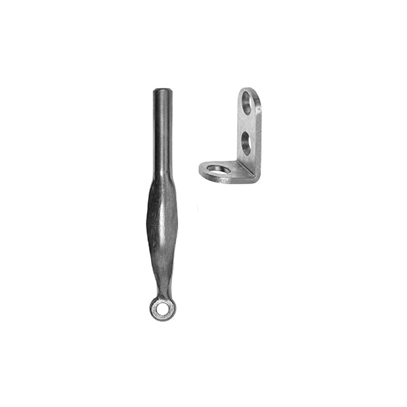Pollmann® Building Fittings Window Support Hooks for Screwing On Mandrel