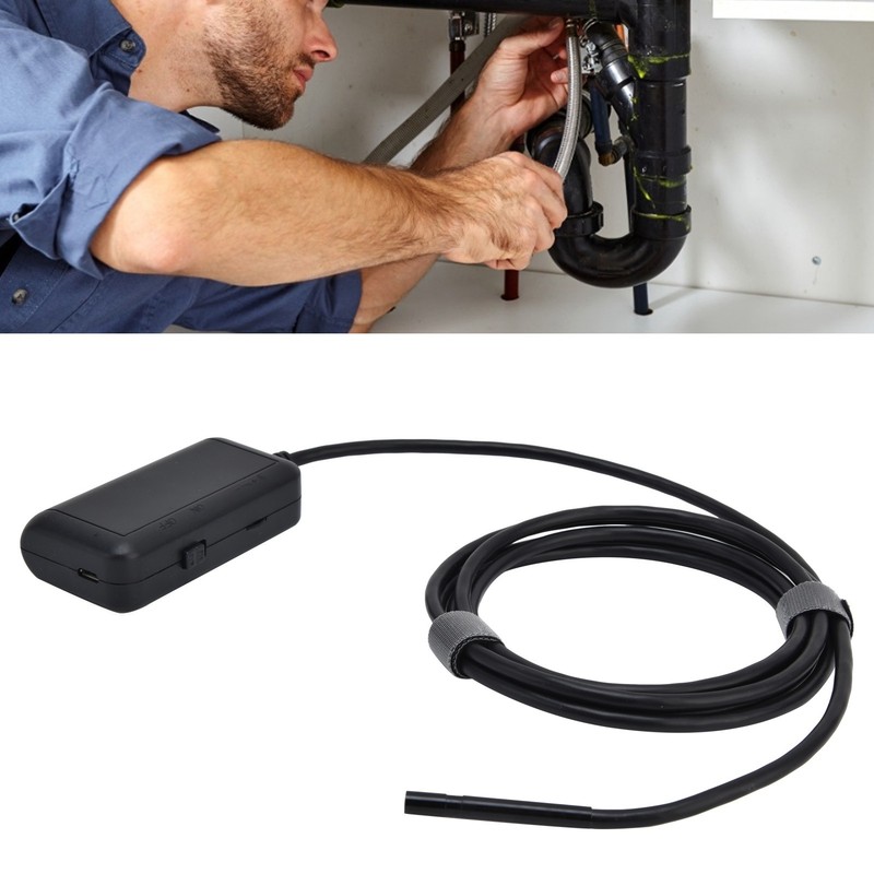 6LED HD Endoscope 5.5MM Wireless WiFi Inspection Camera IP67 Waterproof