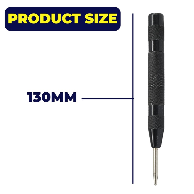 Dapetz ® Automatic Center Punch, Spring Loaded Center Hole Punch