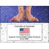 2-Pack Bathroom Safety 36" Grab Bars - 1.5" Dia. ADA