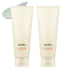 (eTV) Sum37 Degree Time Energy Bright Clay Pack Cleanser 150ml x 2 single option / (eTV) 숨37도 타임에너지 브라이트 클레이 팩 클렌저 150ml x2개 단일옵션