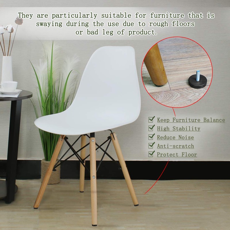 sourcing map Adjustable Furniture Feet Levelling Feet Adjustable Leveler Floor