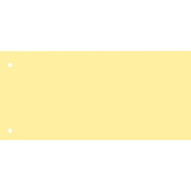 Kangaro 07070-07 Divider Strips Yellow 105 x 240 180 g Paper Pack of 100