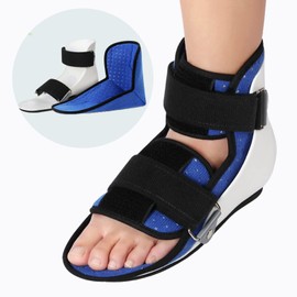 Bota Ortopedica para Tobillo, Bota Walker Corta para Tobillo Inmovilizador, Short Boot de Soporte Corto de Correas Ajustables, Bota Ortopedica para Mujeres y Hombres (Left, Large)