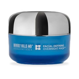 Beverly Hills MD Facial Defining Overnight Mask- Nightly Face Cream for Defining & Supporting Plump, Smooth Skin - Visibly Combat Signs of Aging w/Shea Butter, Coconut, Chamomile