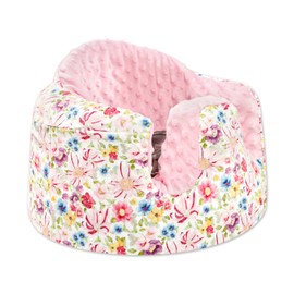 DAYEEBALL Seat Cover Compatible with Bumbo Seat, Soft and Breathable Baby Floor Seat Cover for Baby Boy & Girl (Cover Only), Colourful Floral