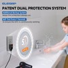 ELEGRP GFCI Outlet 15 Amp, Self-Test GFI Electrical Outlet with