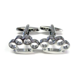 Kiola Designs Brass Knuckle Cufflinks