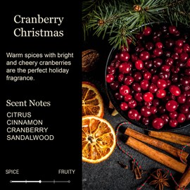 Cedar Crate Market - Have Yourself A Merry Christmas Engraved Candle - Women's Gifts for Christmas | Christmas Candles | Luminary Candle | Balsam + Cedar Scented Soy Candles for Home | Made in The USA