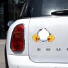 2 pcs A Stuck Duck Butt Funny Car Bumper Sticker,6