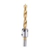 Titanium Coated Countersink Drill Hole Set, HSS Core Drill Bit