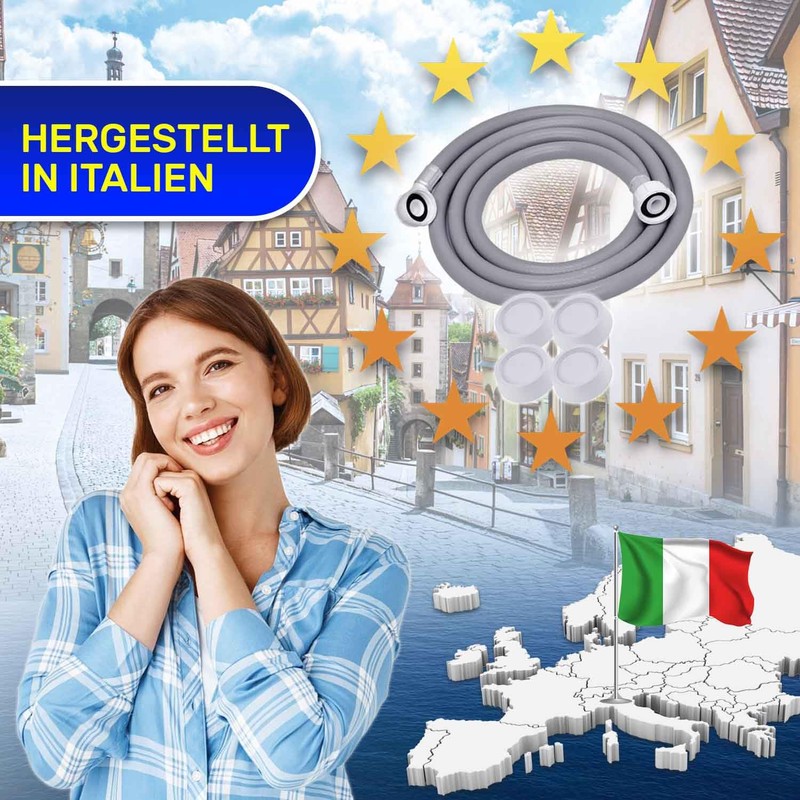 Inlet Hose Washing Machine and Dishwasher 3 m 25°C from