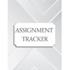 Assignment Tracker: Homework assignment planner notebook for elementary, middle school,