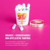 FLO Organic Non-Applicator Highly Absorbent Organic Tampons - Made from