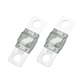 RMSPO 5258 Midi Fuse 150A High Current Fuse Bolt-on Fuse 150A Amp for Cars,Buses,Caravans,Trucks,Construction Vehicles (Pack of 2)