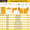 Yoursme 125255 Hydro Transmission Brackets Kit for Zero Turn Mower