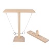 Hook and Ring Game Beautiful Wooden Interactive Desktop Toss Game