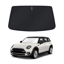 KUST Windshield Sun Shade for 2011-2016 Mini Countryman Window Shade Sun Visor Cover Foldable Blocks UV Rays Keep Your Car Cooler