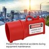 Socket Lockout Device Waterproof PP 55mm ID Pin and Sleeve