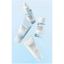 SKIN1004 Madagascar Centella Hyalu-cica Travel Kit- Tóner, Sérum, Crema Hidratante y Sleeping Pack, 4 Pasos