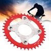 104BCD Electric Bike Chainring and Adapter 38T Aluminum Alloy CNC