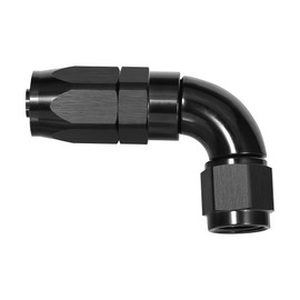 EVIL ENERGY 10AN 90 Degree One Piece Full Flow Hose End Fitting Swivel For CPE Braided Hose