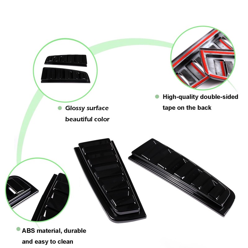 PIUGILH Rear Tail Light Lamp Vent Cover Compatible with Hummer