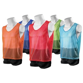 Kwik Goal Youth Deluxe Scrimmage Vest, Light Blue