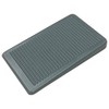 Merriway BH07095 (10 Pcs) Grey Furniture Window Soft Ridged Stackable