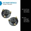 TRQ Front Upper Strut Mount Set Compatible with 2010-2022 Lexus