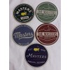 Masters 2024 Masters LOGO COASTERS! Set Of 5! From AUGUSTA