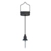Twinkya Black Moroccan Hanging Solar Lights Electronic Accessories (Black, Top)