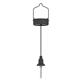 Twinkya Black Moroccan Hanging Solar Lights Electronic Accessories (Black, Top)