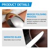 Travel Cutlery Set, 3 Pcs with Portable Pouch CaseReusable Stainless