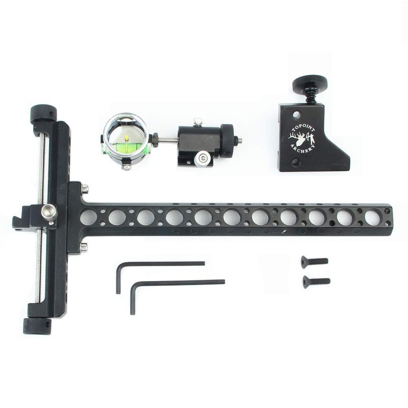 ZSHJGJR Compound Bow Visor Single Needle Pin Bow Sight 4x