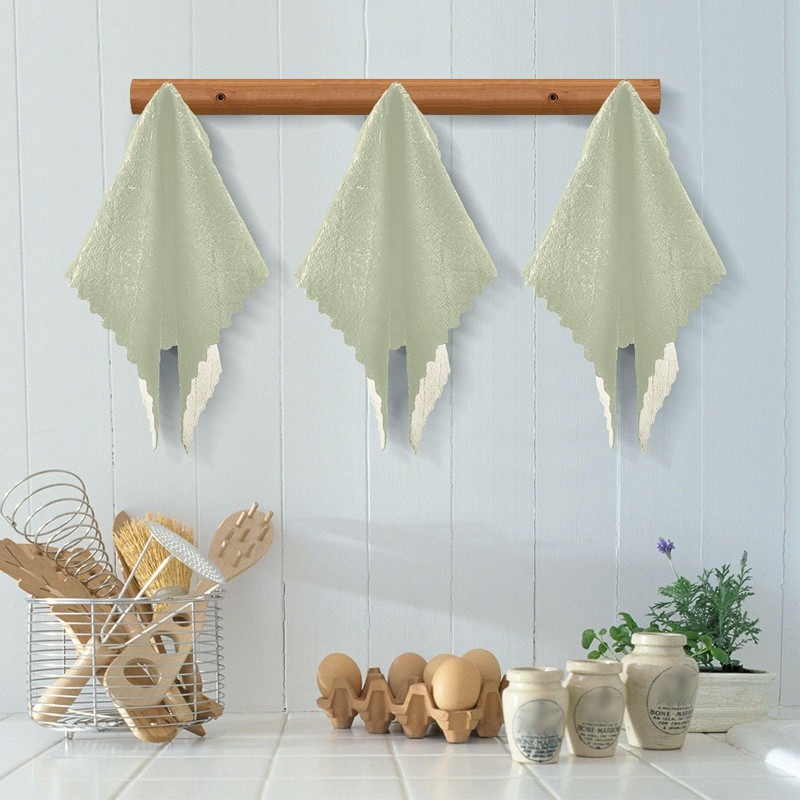 GOODOLD Kitchen Dish Cloths for Washing Dishes 6 Pack -