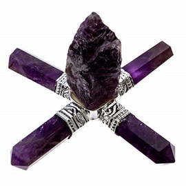 Alternative Imagination - Generador de energía de Vidrio de Cuatro Puntos, Amatista