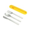 Built Silicone Utensil Case Set, Lemon