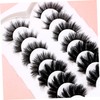 Outanaya 4sets False Lashes Fluffy Pack Full False Eyelashes Extensions