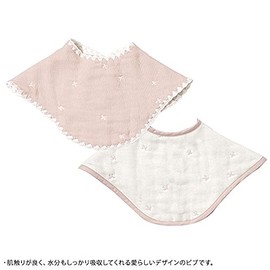 Dimowa 2-Way Bib Cross Pattern Powder Blue, Baby Powder Blue, One Size